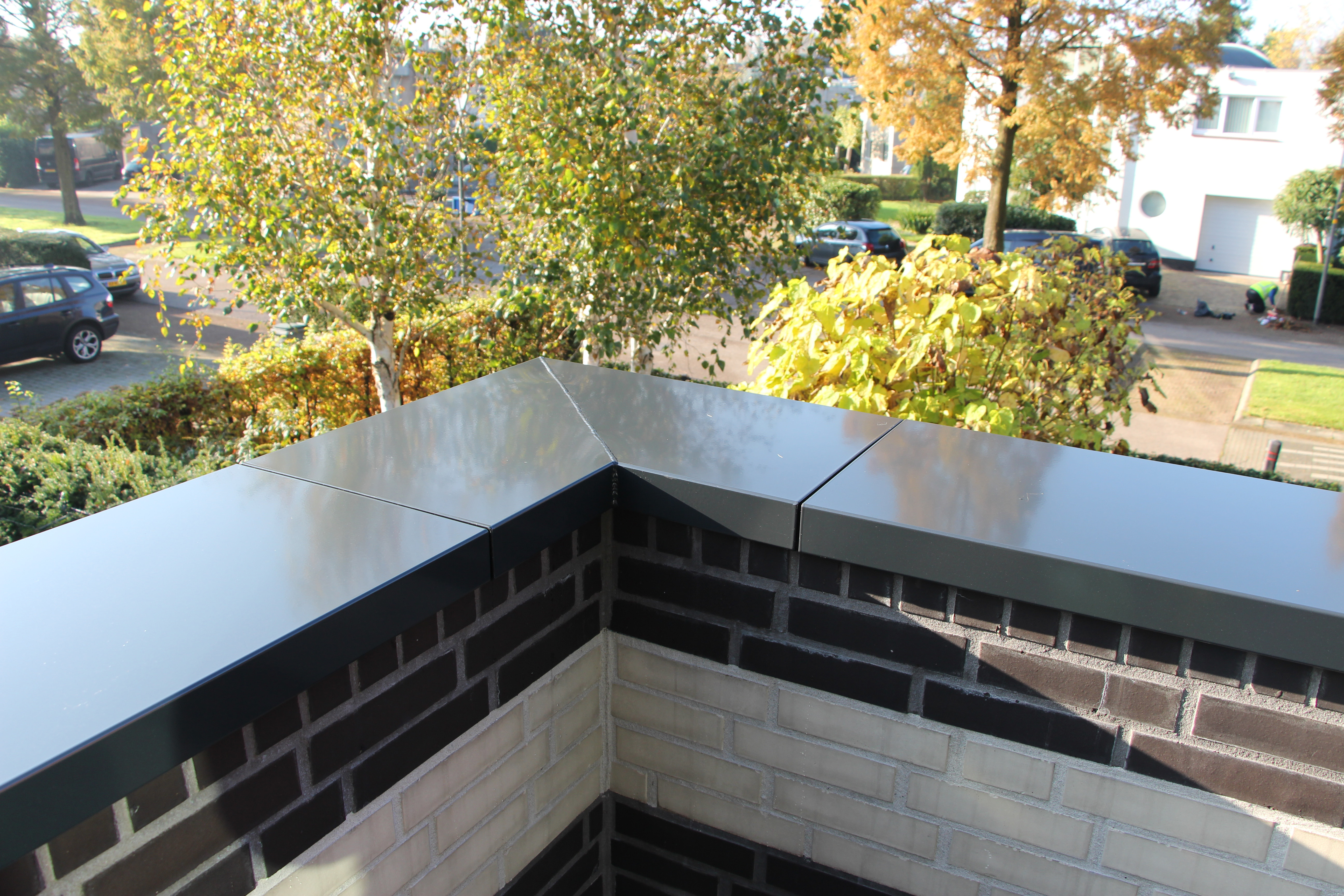 Gevoelig voor Norm vergeten aluminium muurafdekkers voor uw balkon of muur van RainTec